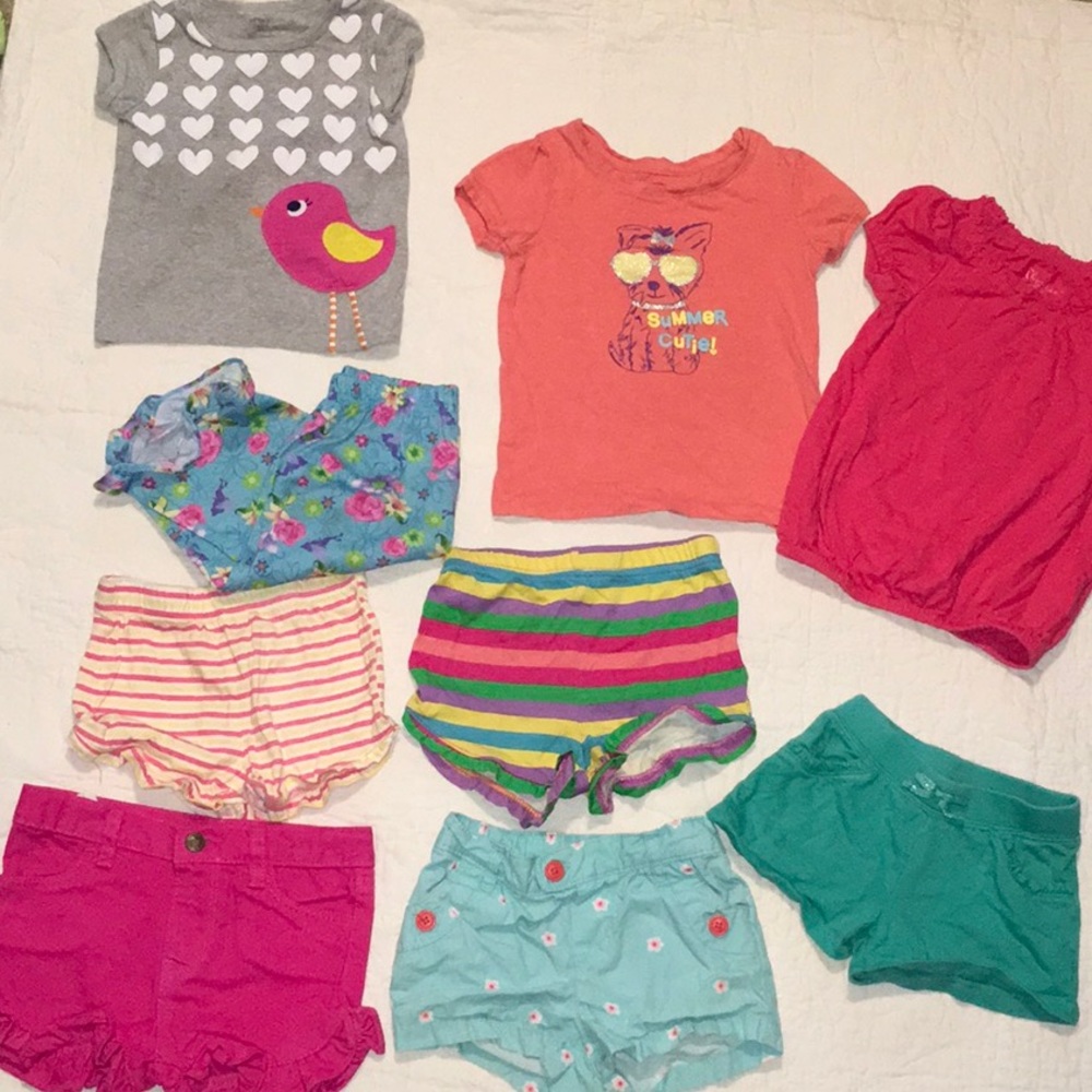 Little girls sz 3t 9 piece bundle